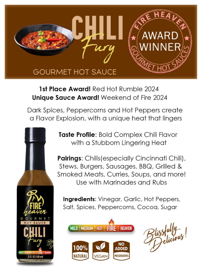 Chili Fury Hot Sauce - Image 4
